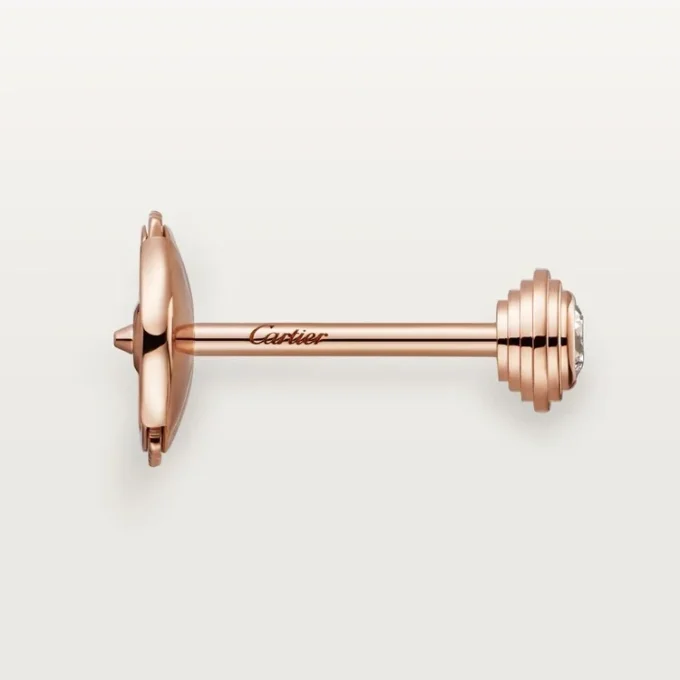 Σκουλαρίκια Diamants Legers Xs – Ροζ χρυσός, διαμάντια – Cartier