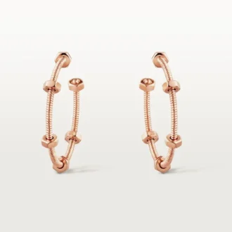 Σκουλαρίκια Ecrou De Cartier – Ροζ χρυσός – Cartier