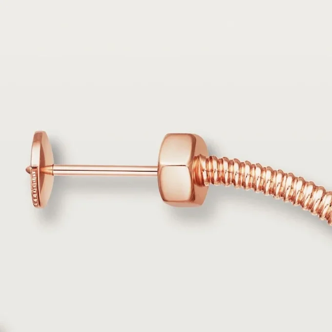 Σκουλαρίκια Ecrou De Cartier – Ροζ χρυσός – Cartier Σκουλαρίκια Ecrou De Cartier – Ροζ χρυσός – Cartier