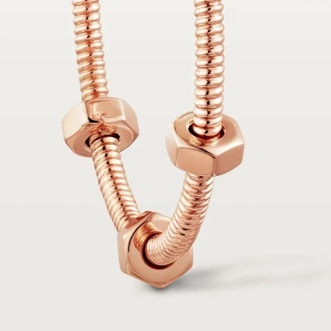 Σκουλαρίκια Ecrou De Cartier – Ροζ χρυσός – Cartier Σκουλαρίκια Ecrou De Cartier – Ροζ χρυσός – Cartier