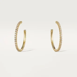 Σκουλαρίκια Etincelle De Cartier – Κίτρινο χρυσό, διαμάντια – Cartier