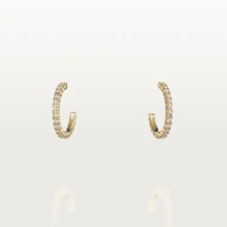 Σκουλαρίκια Etincelle De Cartier – Κίτρινο χρυσό, διαμάντια – Cartier