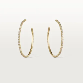 Σκουλαρίκια Etincelle De Cartier – Κίτρινο χρυσό, διαμάντια – Cartier