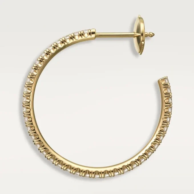 Σκουλαρίκια Etincelle De Cartier – Κίτρινο χρυσό, διαμάντια – Cartier