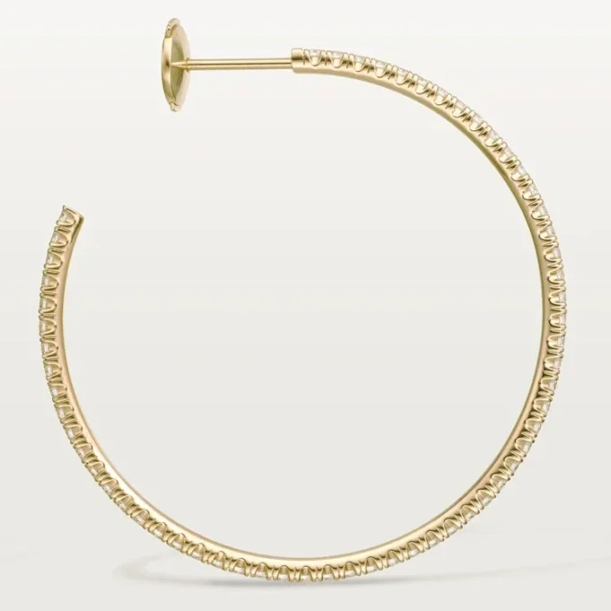 Σκουλαρίκια Etincelle De Cartier – Κίτρινο χρυσό, διαμάντια – Cartier
