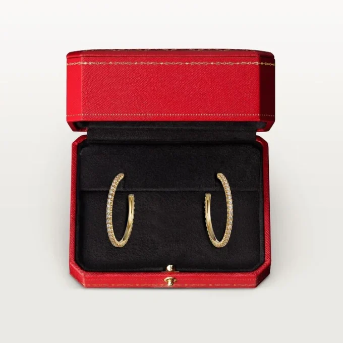 Σκουλαρίκια Etincelle De Cartier – Κίτρινο χρυσό, διαμάντια – Cartier