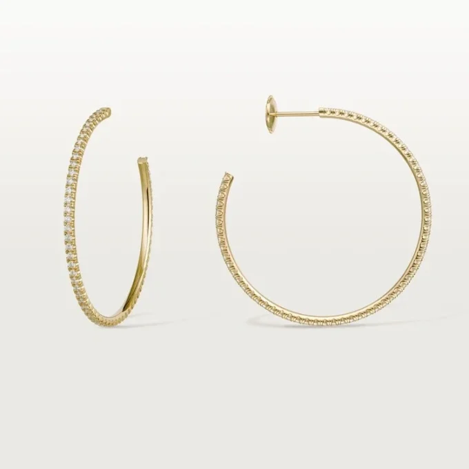 Σκουλαρίκια Etincelle De Cartier – Κίτρινο χρυσό, διαμάντια – Cartier