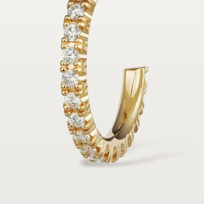 Σκουλαρίκια Etincelle De Cartier – Κίτρινο χρυσό, διαμάντια – Cartier