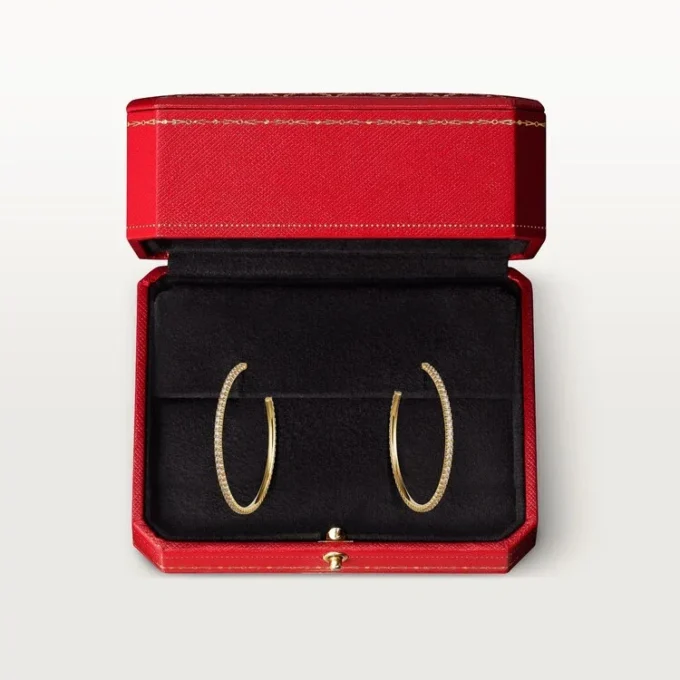 Σκουλαρίκια Etincelle De Cartier – Κίτρινο χρυσό, διαμάντια – Cartier