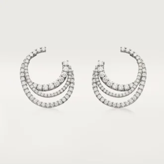Σκουλαρίκια Etincelle De Cartier – Λευκόχρυσο, Διαμάντια – Cartier