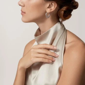 Σκουλαρίκια Etincelle De Cartier – Λευκόχρυσο, Διαμάντια – Cartier