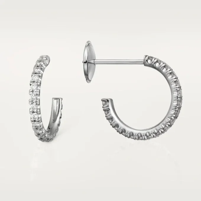 Σκουλαρίκια Etincelle De Cartier, Μικρό Μοντέλο – Λευκόχρυσο, Διαμάντια – Cartier Σκουλαρίκια Etincelle De Cartier, Μικρό Μοντέλο – Λευκόχρυσο, Διαμάντια – Cartier