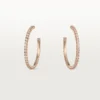 Σκουλαρίκια Etincelle De Cartier – Ροζ χρυσός, διαμάντια – Cartier