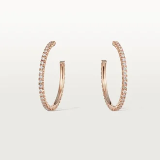 Σκουλαρίκια Etincelle De Cartier – Ροζ χρυσός, διαμάντια – Cartier