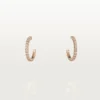 Σκουλαρίκια Etincelle De Cartier – Ροζ χρυσός, διαμάντια – Cartier