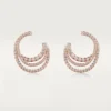 Σκουλαρίκια Etincelle De Cartier – Ροζ χρυσός, διαμάντια – Cartier