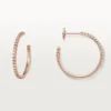 Σκουλαρίκια Etincelle De Cartier – Ροζ χρυσός, διαμάντια – Cartier