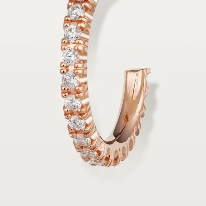 Σκουλαρίκια Etincelle De Cartier – Ροζ χρυσός, διαμάντια – Cartier
