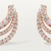 Σκουλαρίκια Etincelle De Cartier – Ροζ χρυσός, διαμάντια – Cartier