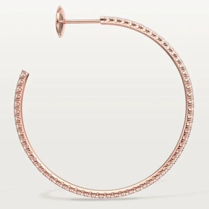 Σκουλαρίκια Etincelle De Cartier – Ροζ χρυσός, διαμάντια – Cartier
