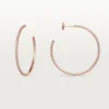 Σκουλαρίκια Etincelle De Cartier – Ροζ χρυσός, διαμάντια – Cartier