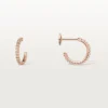 Σκουλαρίκια Etincelle De Cartier – Ροζ χρυσός, διαμάντια – Cartier