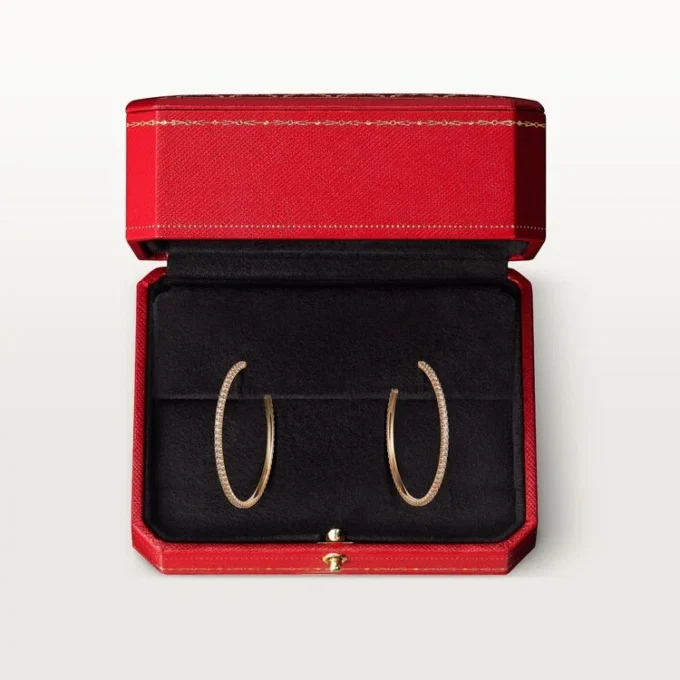 Σκουλαρίκια Etincelle De Cartier – Ροζ χρυσός, διαμάντια – Cartier