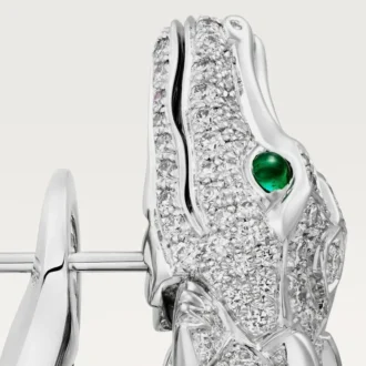 Σκουλαρίκια Faune Et Flore De Cartier, με πάβ