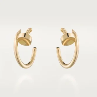 Σκουλαρίκια Juste Un Clou Hoop, Κίτρινο χρυσό | Cartier Us