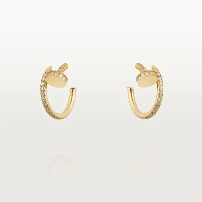 Σκουλαρίκια Juste Un Clou – Κίτρινο χρυσό, διαμάντια – Cartier Σκουλαρίκια Juste Un Clou – Κίτρινο χρυσό, διαμάντια – Cartier