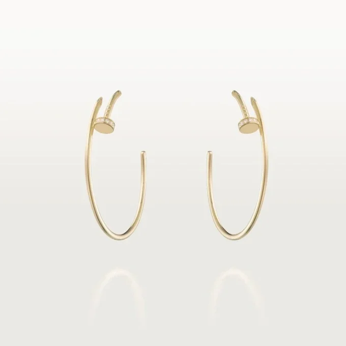 Σκουλαρίκια Juste Un Clou – Κίτρινο χρυσό, διαμάντια – Cartier Σκουλαρίκια Juste Un Clou – Κίτρινο χρυσό, διαμάντια – Cartier