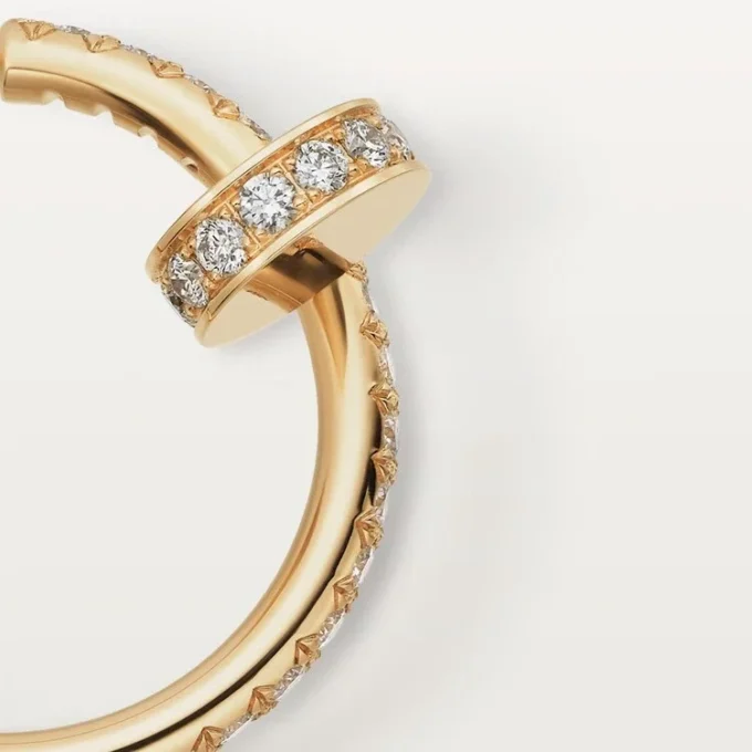 Σκουλαρίκια Juste Un Clou – Κίτρινο χρυσό, διαμάντια – Cartier Σκουλαρίκια Juste Un Clou – Κίτρινο χρυσό, διαμάντια – Cartier
