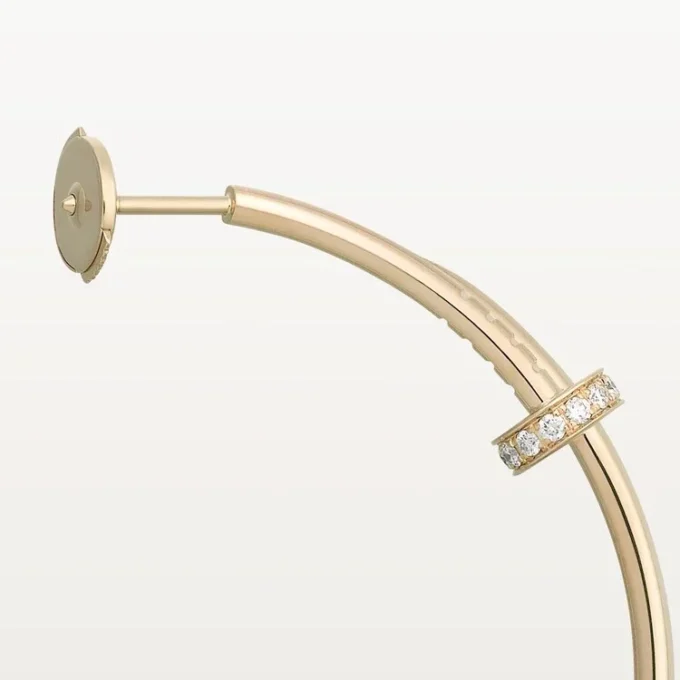 Σκουλαρίκια Juste Un Clou – Κίτρινο χρυσό, διαμάντια – Cartier Σκουλαρίκια Juste Un Clou – Κίτρινο χρυσό, διαμάντια – Cartier