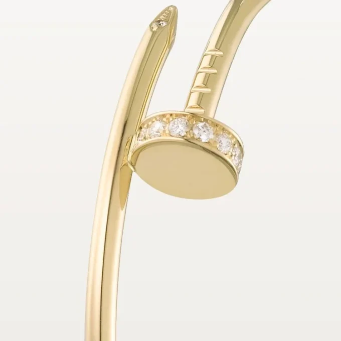 Σκουλαρίκια Juste Un Clou – Κίτρινο χρυσό, διαμάντια – Cartier Σκουλαρίκια Juste Un Clou – Κίτρινο χρυσό, διαμάντια – Cartier
