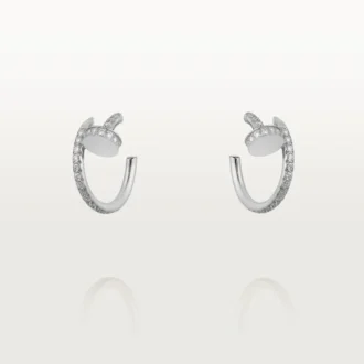 Σκουλαρίκια Juste Un Clou – Λευκόχρυσο, Διαμάντια – Cartier