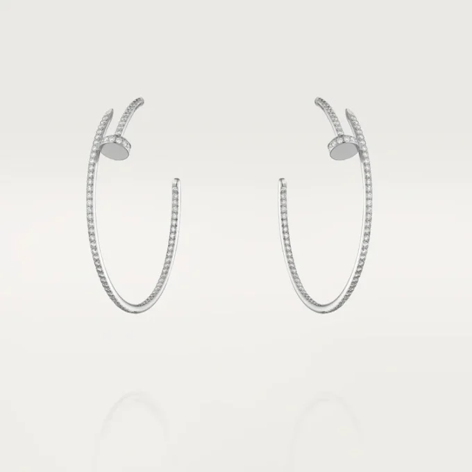 Σκουλαρίκια Juste Un Clou – Λευκόχρυσο, Διαμάντια – Cartier Σκουλαρίκια Juste Un Clou – Λευκόχρυσο, Διαμάντια – Cartier