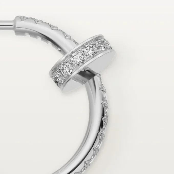 Σκουλαρίκια Juste Un Clou – Λευκόχρυσο, Διαμάντια – Cartier Σκουλαρίκια Juste Un Clou – Λευκόχρυσο, Διαμάντια – Cartier