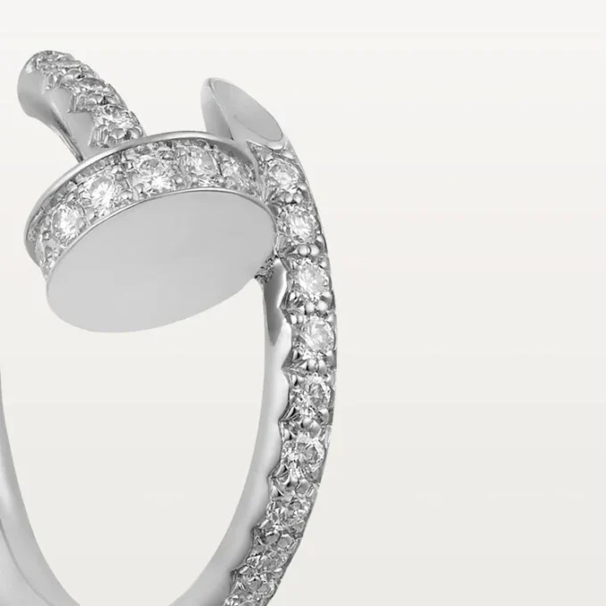 Σκουλαρίκια Juste Un Clou – Λευκόχρυσο, Διαμάντια – Cartier Σκουλαρίκια Juste Un Clou – Λευκόχρυσο, Διαμάντια – Cartier