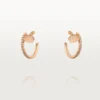 Σκουλαρίκια Juste Un Clou με διαμάντια, ροζ χρυσός | Cartier Us Σκουλαρίκια Juste Un Clou με διαμάντια, ροζ χρυσός | Cartier Us