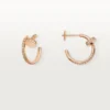 Σκουλαρίκια Juste Un Clou με διαμάντια, ροζ χρυσός | Cartier Us Σκουλαρίκια Juste Un Clou με διαμάντια, ροζ χρυσός | Cartier Us