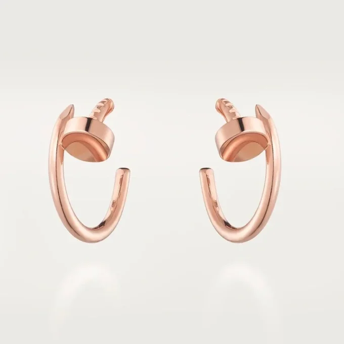 Σκουλαρίκια Juste Un Clou – Ροζ χρυσός – Cartier