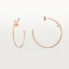 Σκουλαρίκια Juste Un Clou – Ροζ χρυσός – Cartier