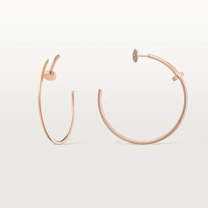 Σκουλαρίκια Juste Un Clou – Ροζ χρυσός – Cartier