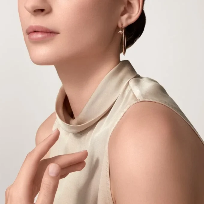 Σκουλαρίκια Juste Un Clou – Ροζ χρυσός, διαμάντια – Cartier Σκουλαρίκια Juste Un Clou – Ροζ χρυσός, διαμάντια – Cartier