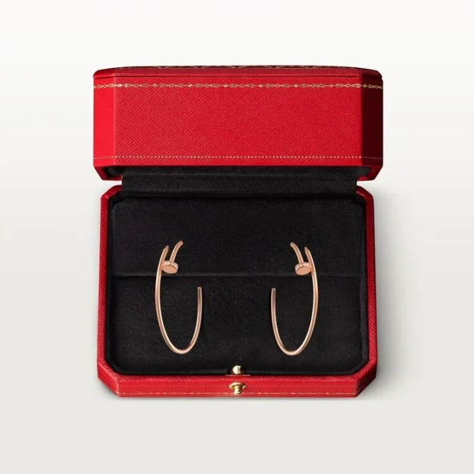 Σκουλαρίκια Juste Un Clou – Ροζ χρυσός, διαμάντια – Cartier Σκουλαρίκια Juste Un Clou – Ροζ χρυσός, διαμάντια – Cartier