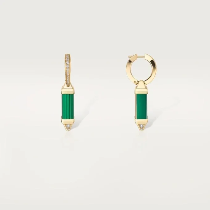 Σκουλαρίκια Les Berlingots De Cartier, Διαμάντια