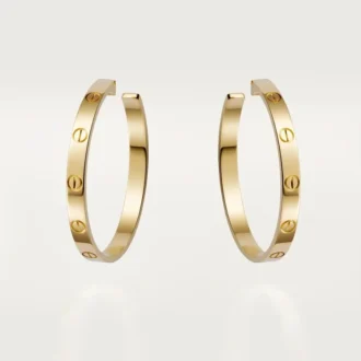 Σκουλαρίκια Love – Κίτρινο χρυσό – Cartier