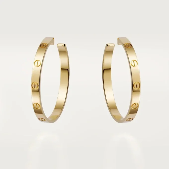 Σκουλαρίκια Love – Κίτρινο χρυσό – Cartier Σκουλαρίκια Love – Κίτρινο χρυσό – Cartier