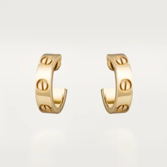 Σκουλαρίκια Love – Κίτρινο χρυσό – Cartier Σκουλαρίκια Love – Κίτρινο χρυσό – Cartier