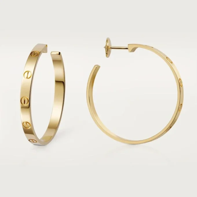 Σκουλαρίκια Love – Κίτρινο χρυσό – Cartier Σκουλαρίκια Love – Κίτρινο χρυσό – Cartier
